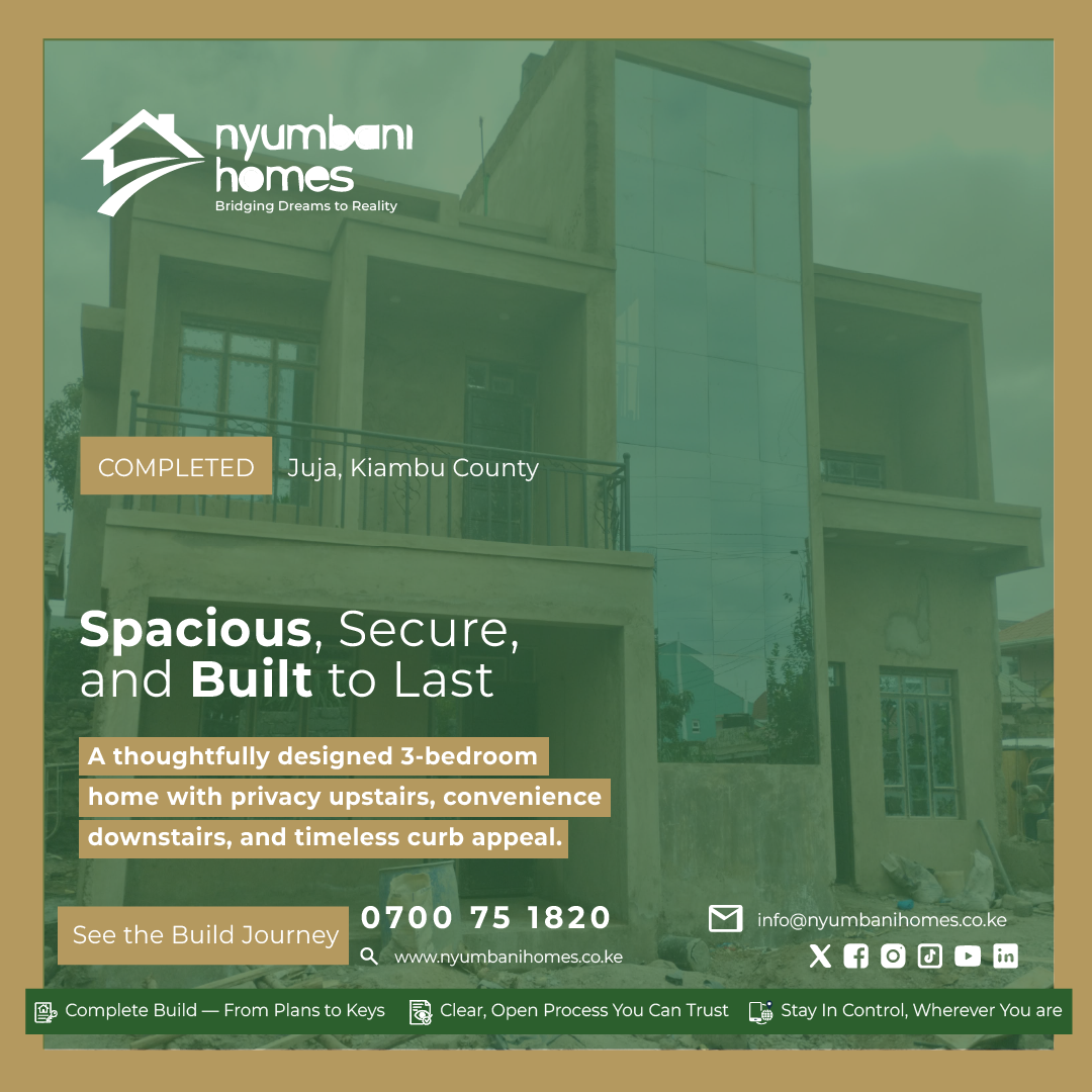 Modern 3-Bedroom Maisonette – Juja